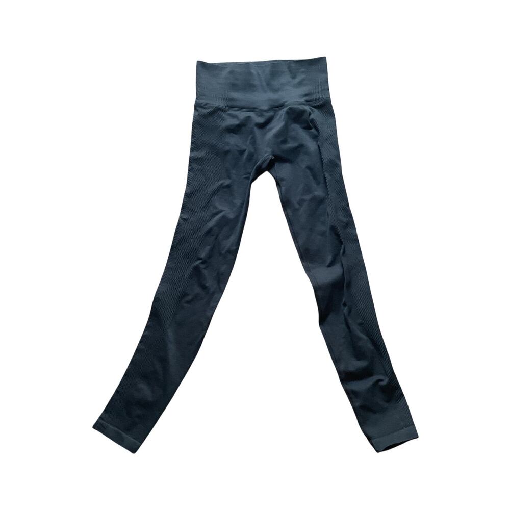 All in Motion Women’s Size S Black High Rise Seamless Leggings Ribbed Workout